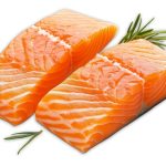Porciones de salmón premium sin piel selladas al vacío calidad exportación